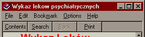 Wykaz lekw psychiatrycznych